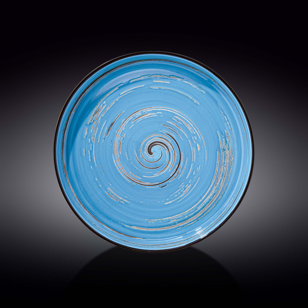 Wilmax England Porseleinen Bord 28 cm Blauw