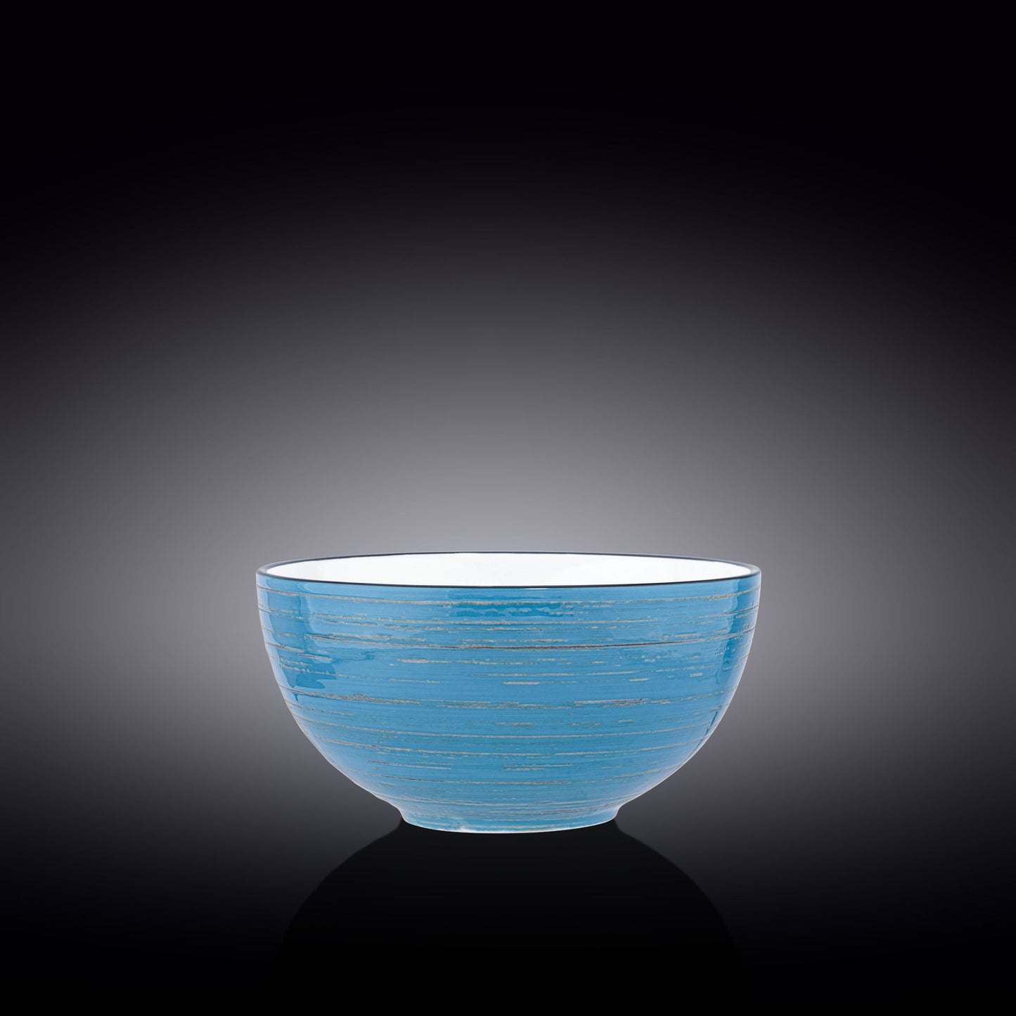 Wilmax Schaal 1600 ml 19 cm Blauw Porselein WL-669632/A
