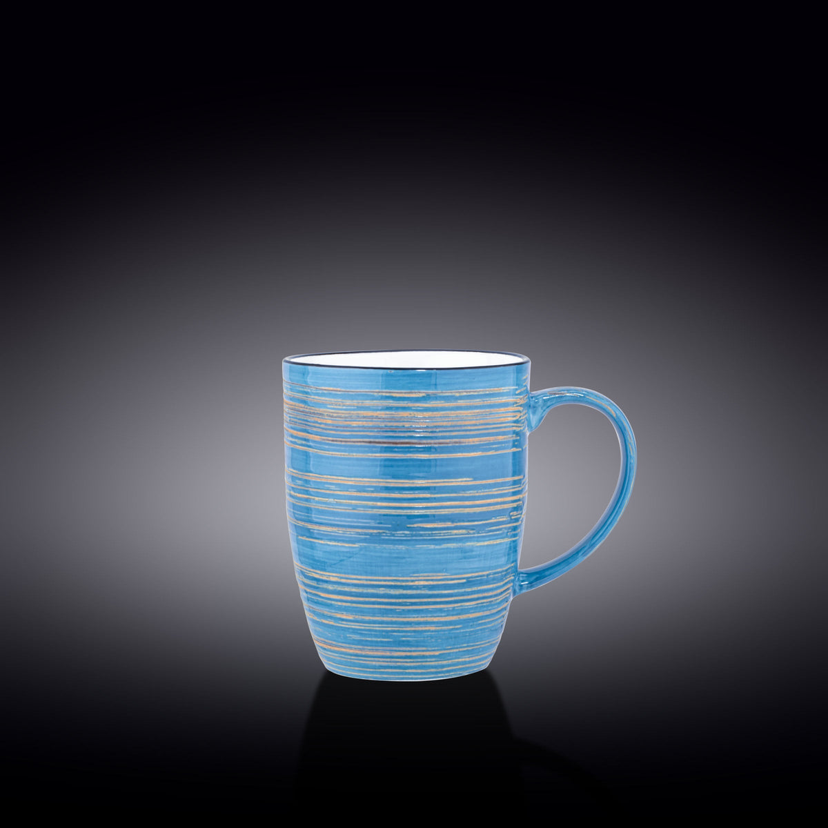 Wilmax England Beker 460 ml Blauw Porselein