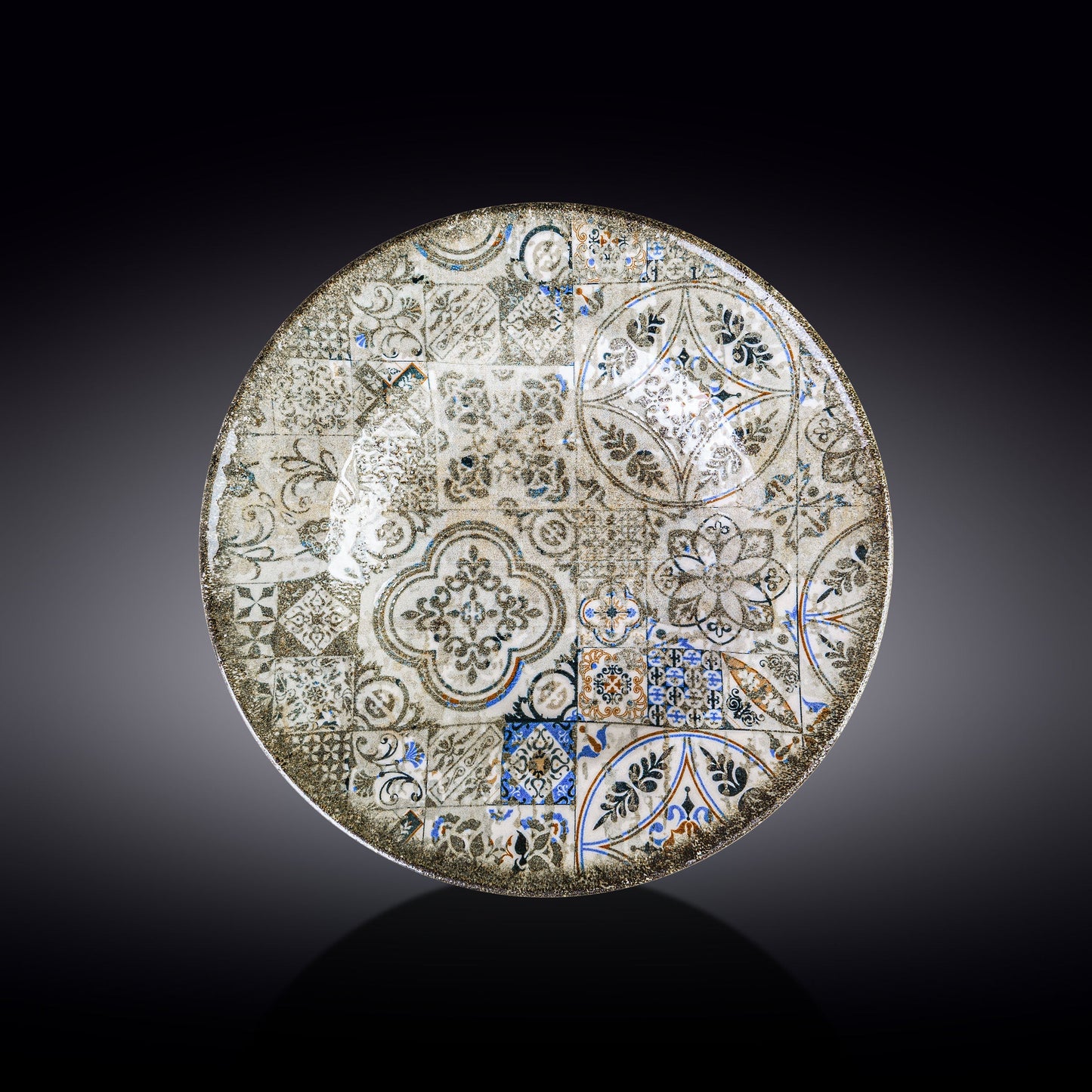 Wilmax England Tiefer Teller mit Rand, 27 cm, 400 ml, Porzellan, WL-671325/A