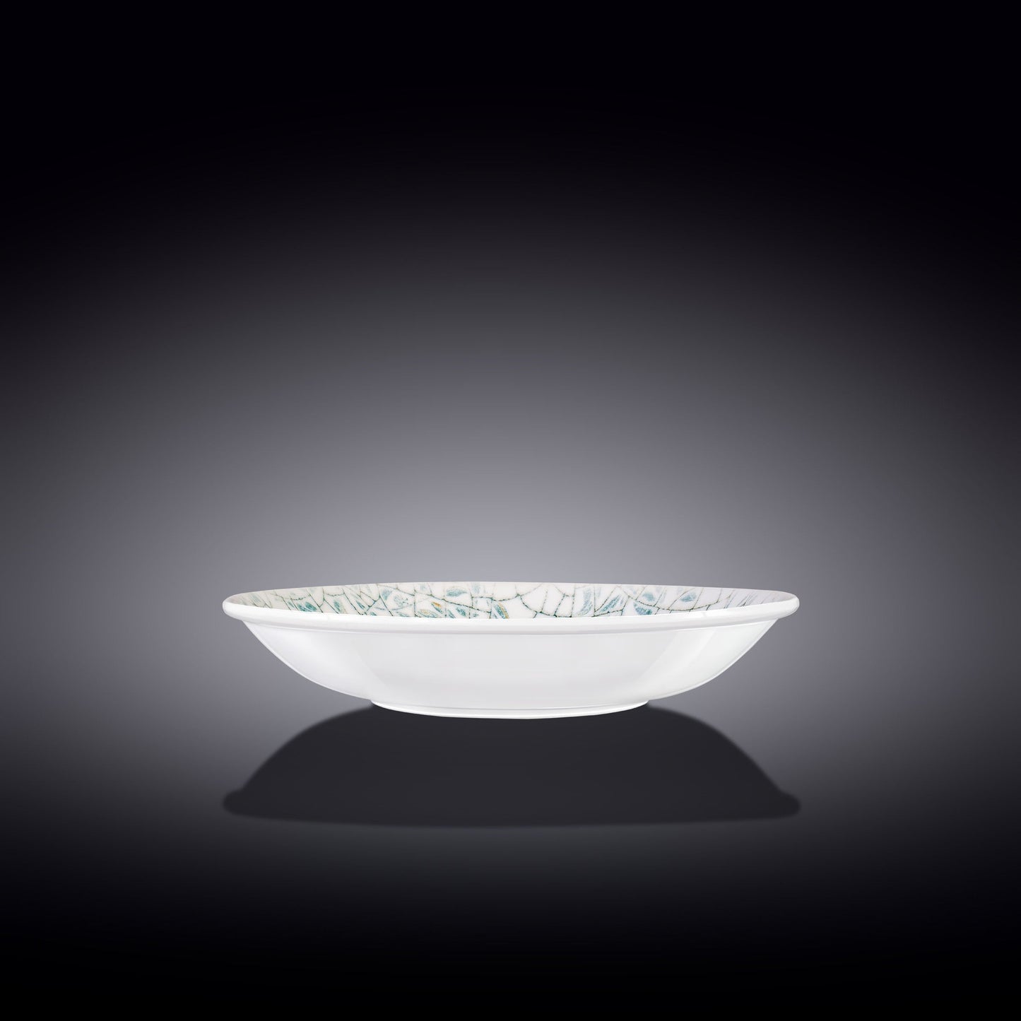 Wilmax Tiefer Porzellan-Teller, 23 cm, Crackle-Design – WL-671512/A