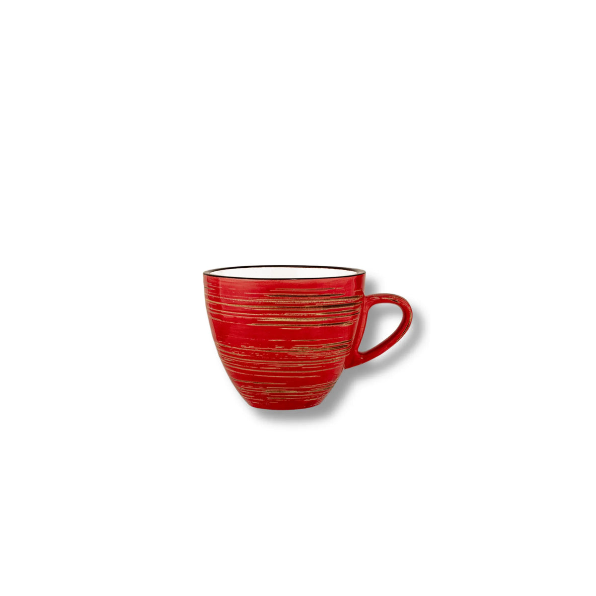 Wilmax Espressokop 75 ml Rood Porselein