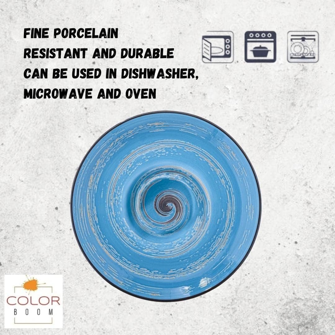 Wilmax Tiefer Teller 24 cm 200 ml Blau WL-669625/A