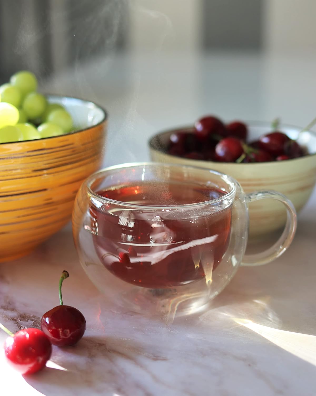 Wilmax Thermogläser mit Henkel 4er-Set 250 ml WL-888768/4A