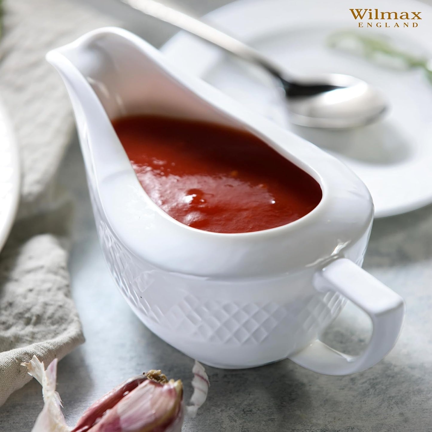 Wilmax Sauce Bowl 230 ml White Porcelain WL-880123/A