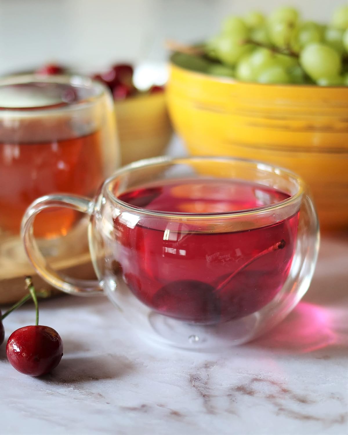 Wilmax Thermogläser mit Henkel 4er-Set 250 ml WL-888768/4A