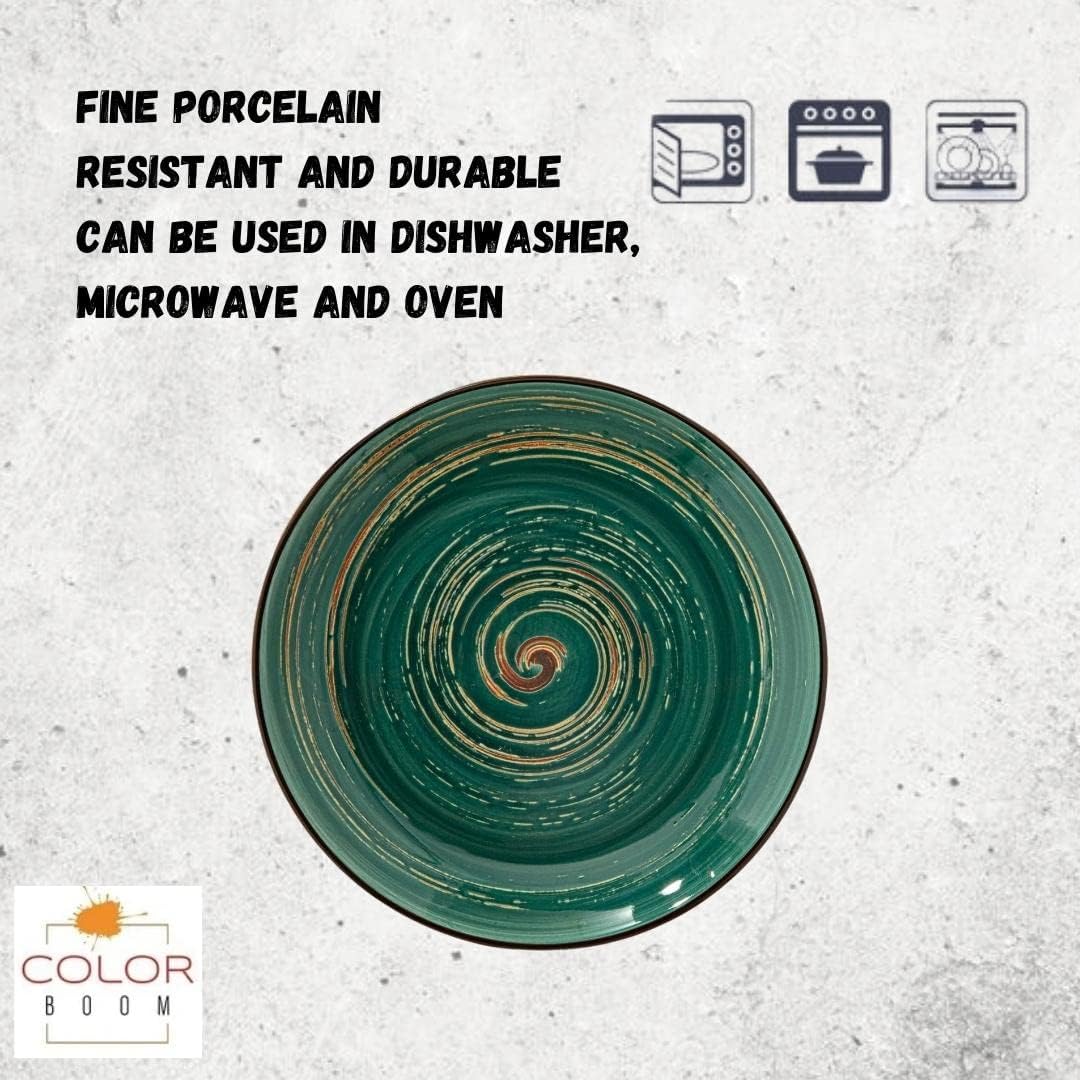 Wilmax Tiefer Teller, 25,5 cm, 350 ml, 2er Set, WL-669527/A