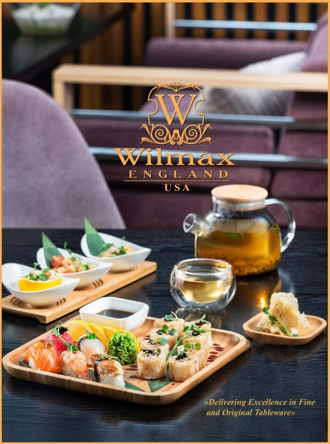 Wilmax Schale 190 ml aus Porzellan, 12,5 cm, organische Form WL-992364/A