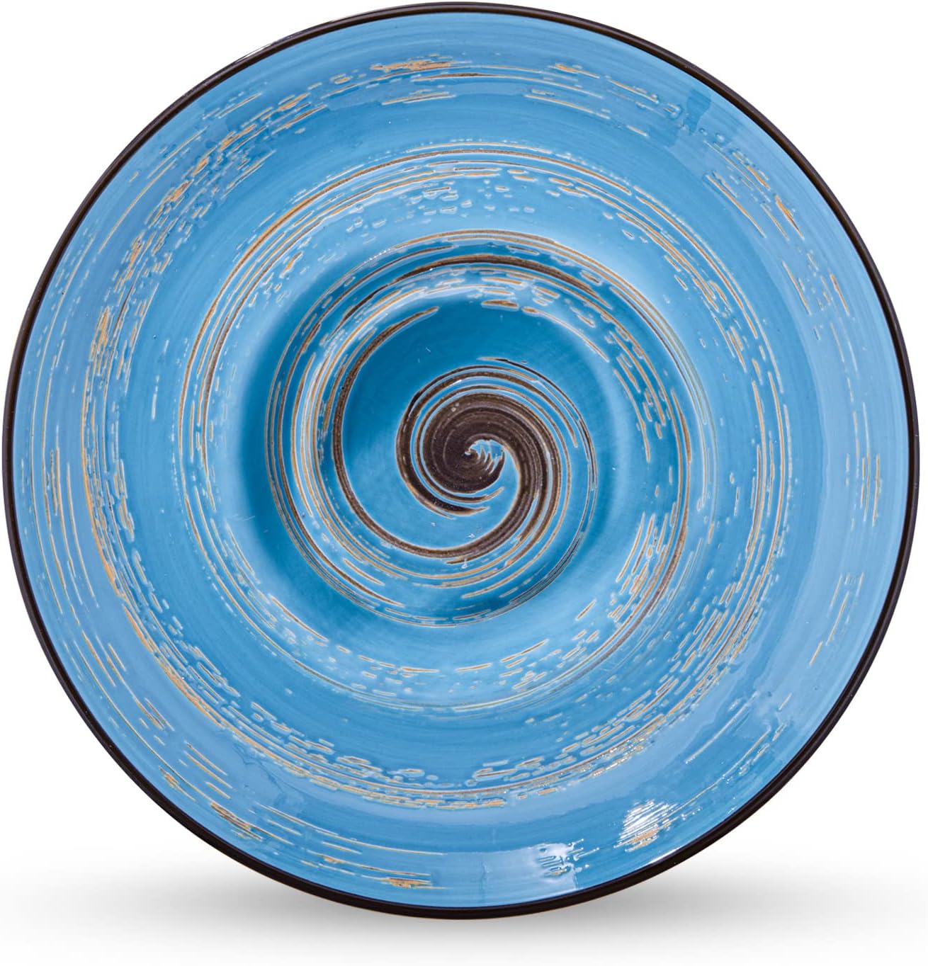 Wilmax Deep Plate 22.5 cm 1100 ml Blue Porcelain
