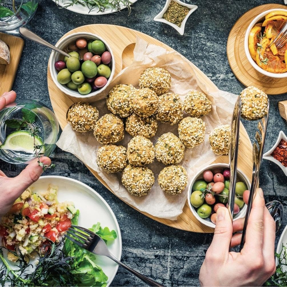 Wilmax 3-teilige Bambus-Servierplatte, 50.5 x 28 cm – WL-771198/A