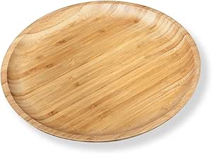 Wilmax Runder Bambusteller, 28 cm, Einzelstück, WL-771035/A