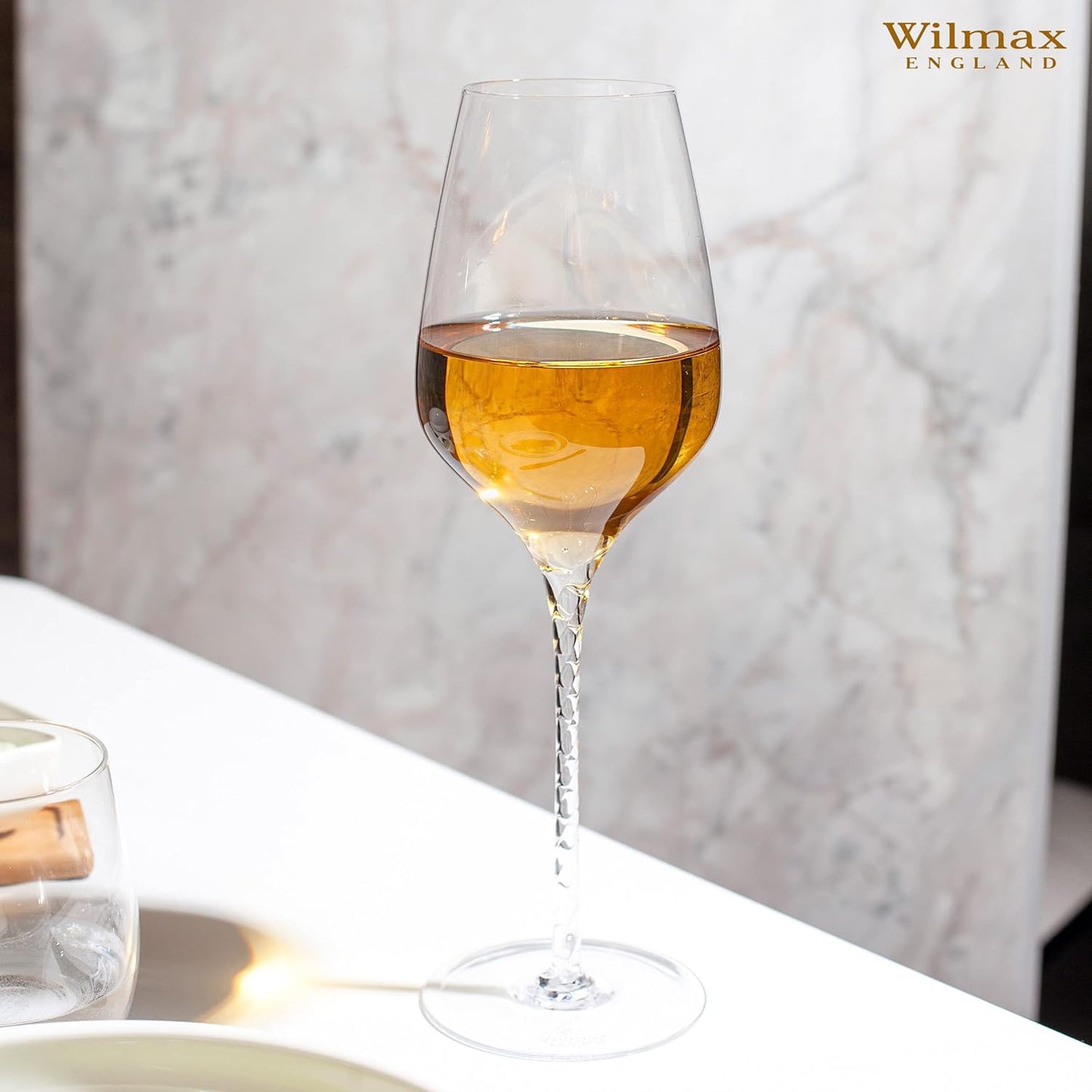 Wilmax Weing Glass Set 600 ml, 2-part aus Glas-Kristallin – WL-888101/2C