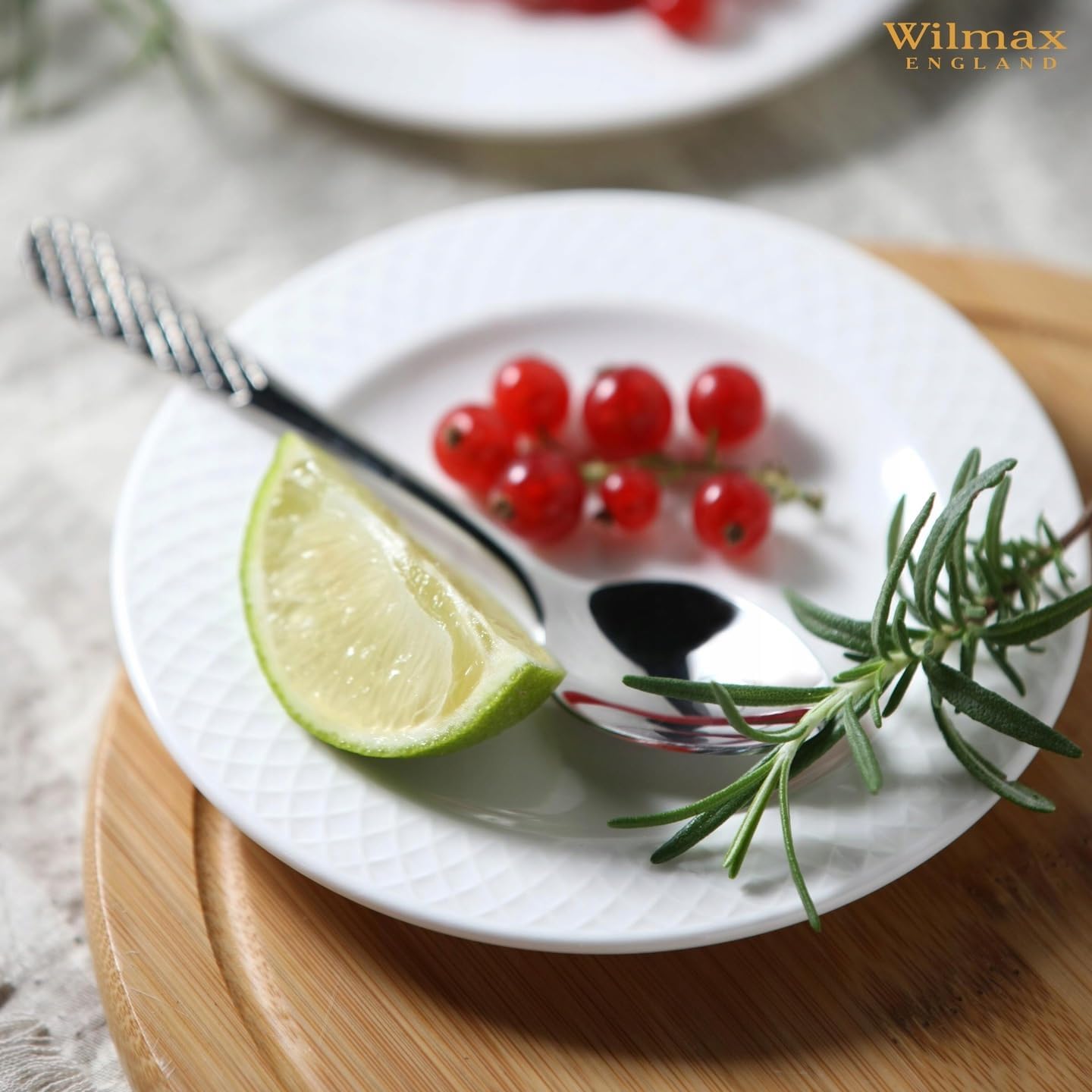 Wilmax Bord 18 cm Wit Porselein