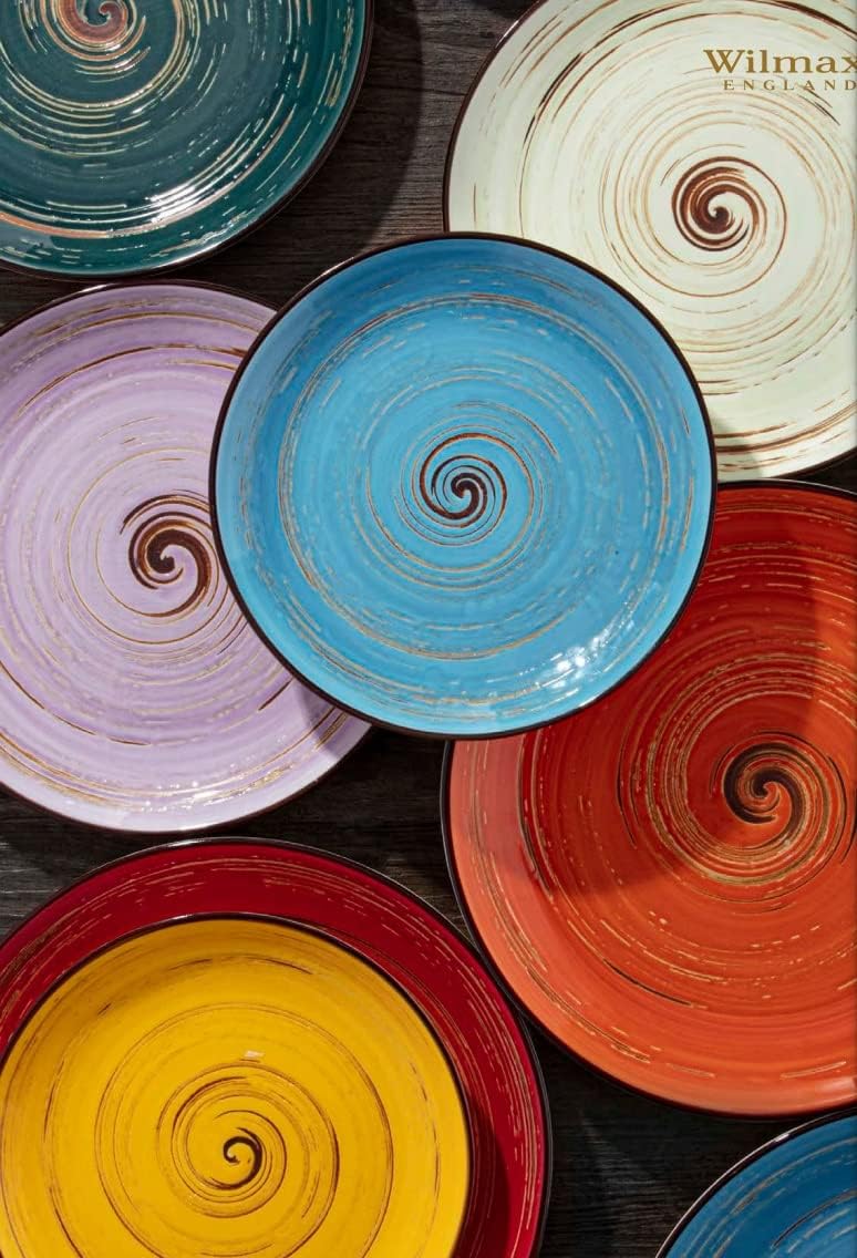 Wilmax Spiral Teller 25 cm Porzellan WL-669514/A