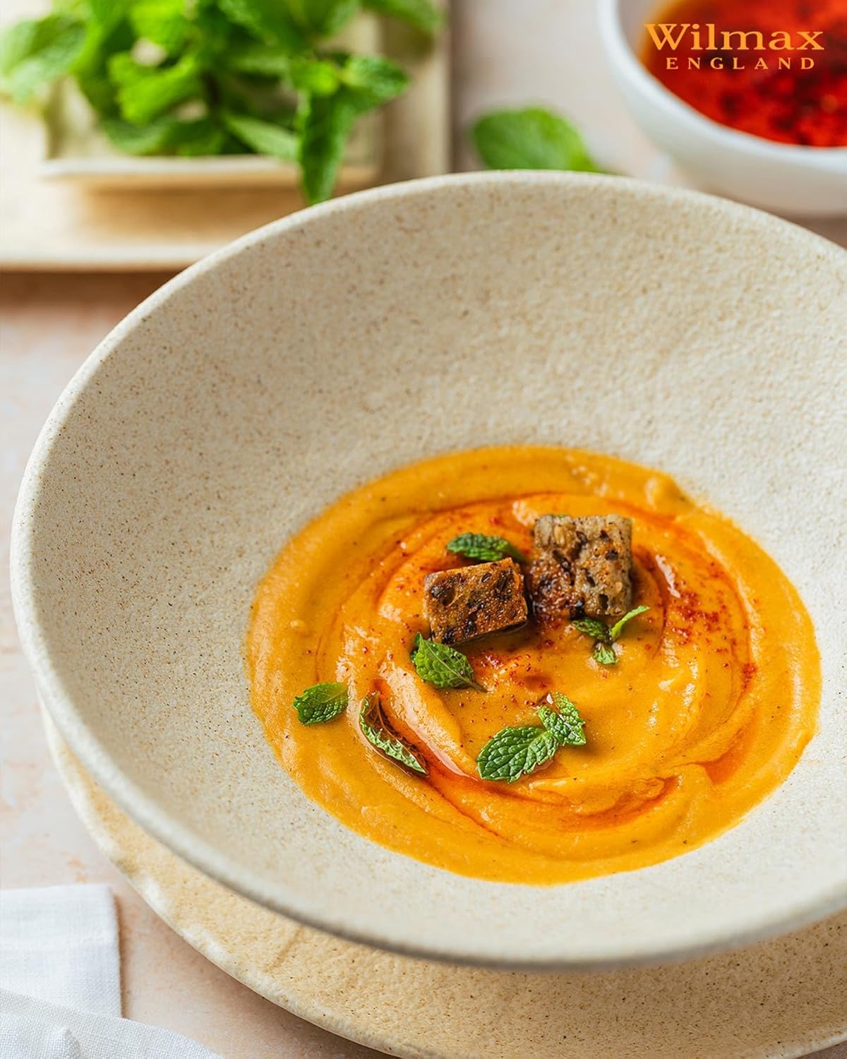 Wilmax SANDSTONE Tiefer Teller 22.5 cm 1100 ml WL-661313/A