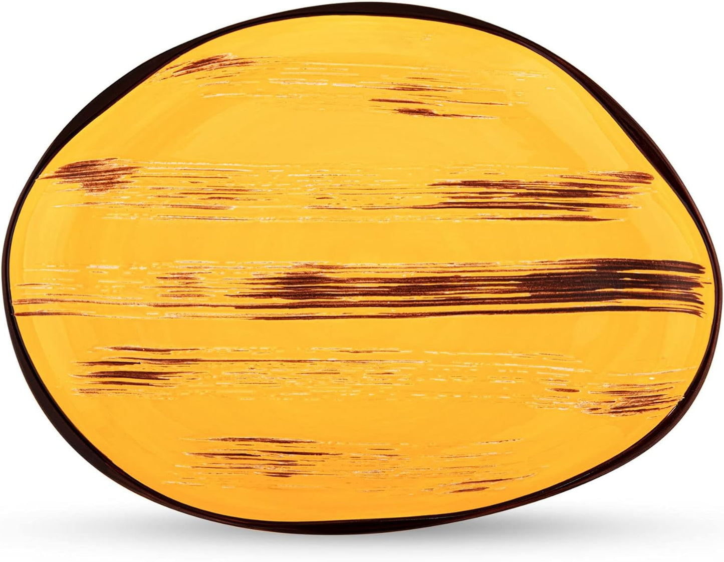 Wilmax Porzellan Teller Gelb 33 cm - WL-668442/A