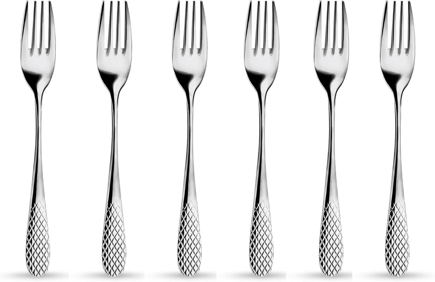 Wilmax Dessertgabel Set 6 Stück 19 cm Edelstahl Geschenkbox WL-999206/6C