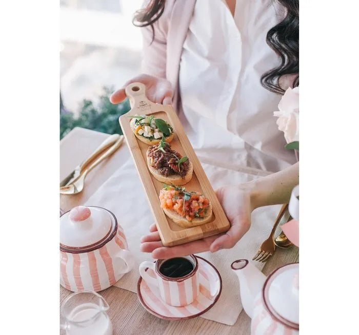 Wilmax Bambus Serviertablett rechteckig 39,5 x 11 cm WL-771008/A