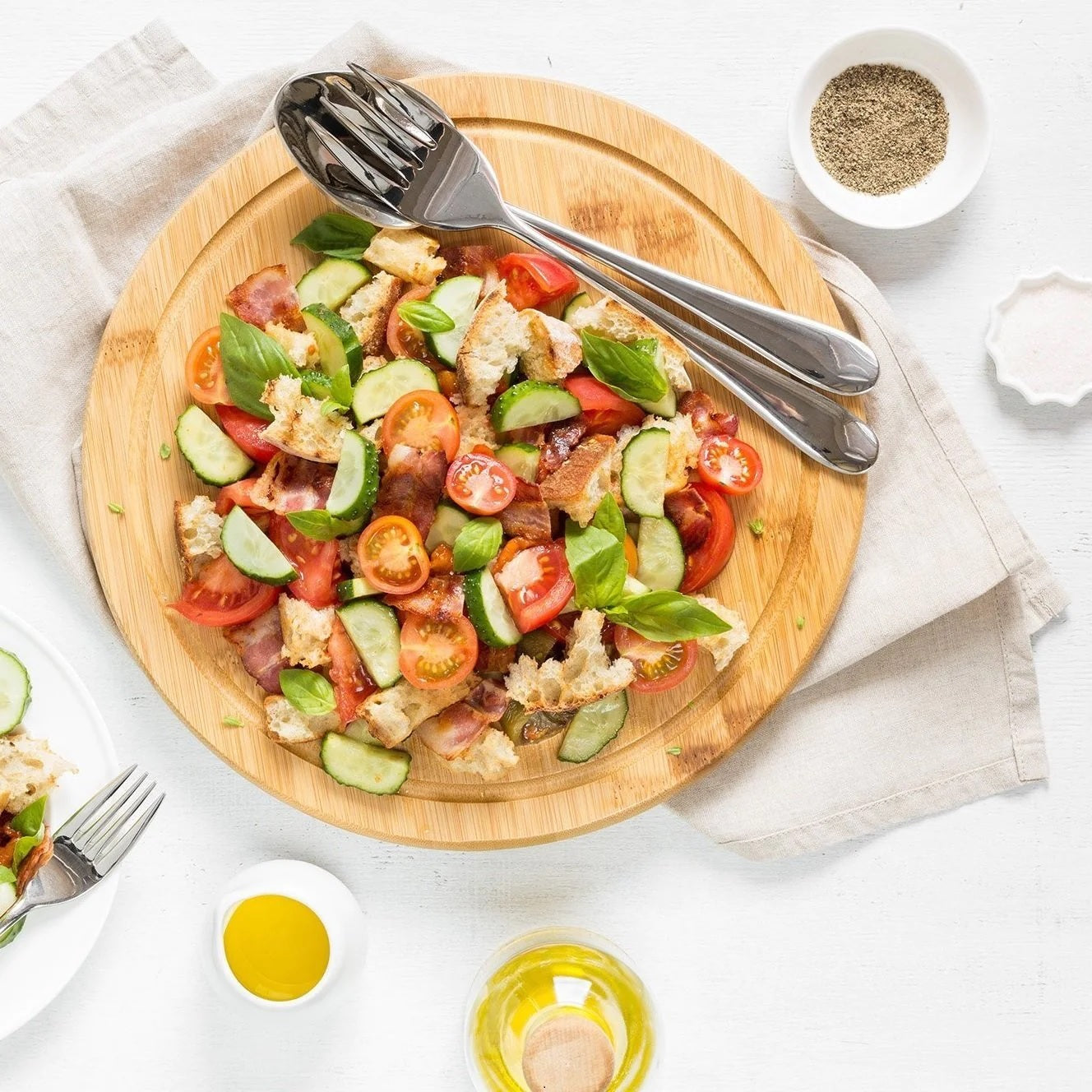 Wilmax Servierbrett aus 100% Bambus 30,5 cm WL-771090/A