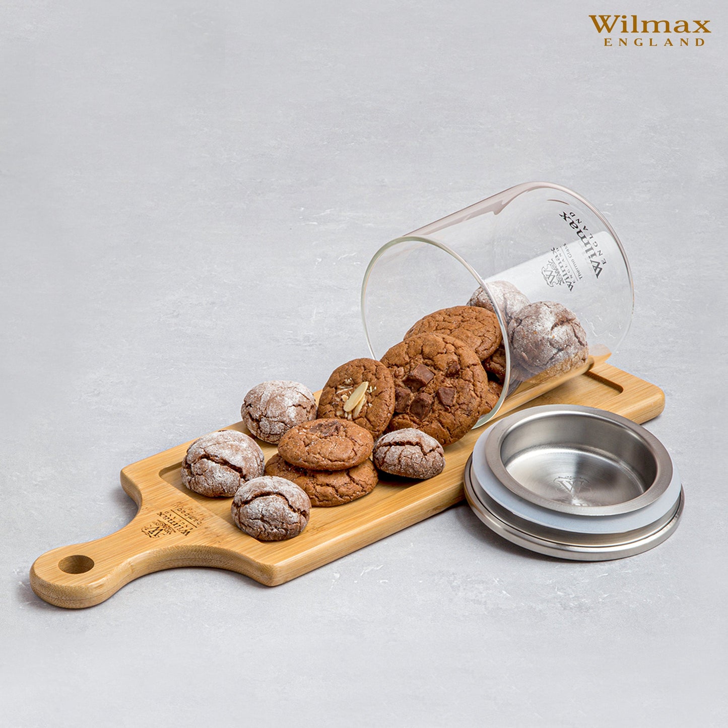 Wilmax Bambus Tablett 30 x 11 cm – Natürliches Bambus-Serviertablett WL-771005/A