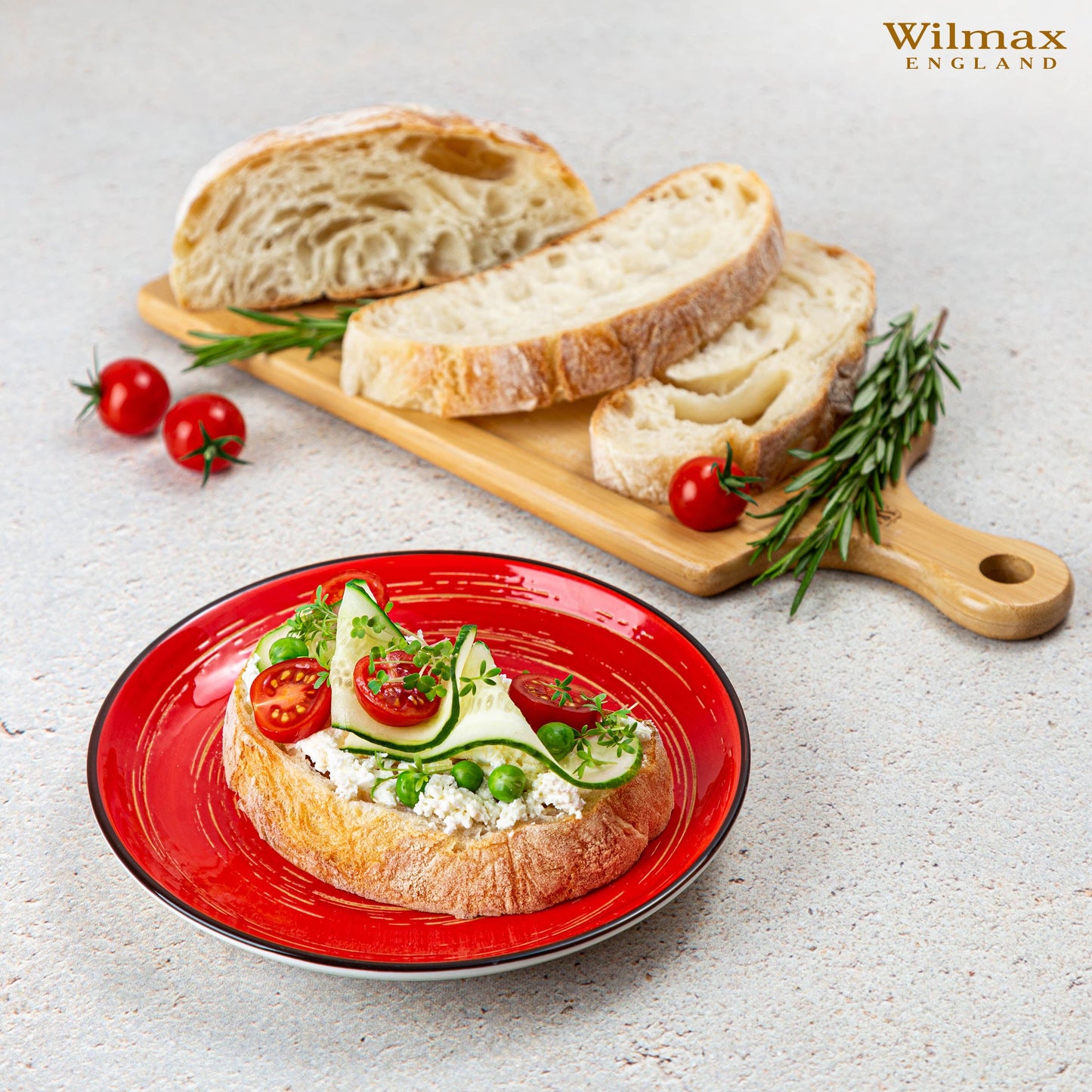 Wilmax Bambus Tablett 30 x 11 cm – Natürliches Bambus-Serviertablett WL-771005/A