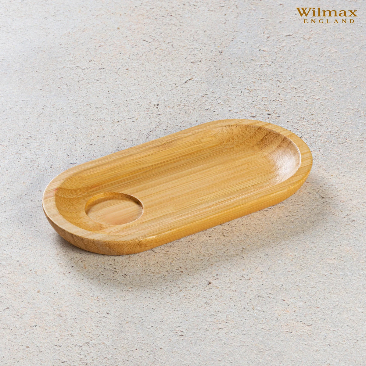 Wilmax Bamboe Presenteerplank 30,5x15 cm Natuur