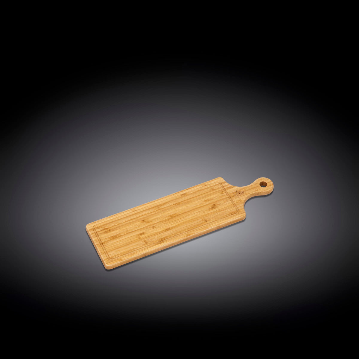 Wilmax Bamboe Serveerplank met handvat 50x15 cm Naturel