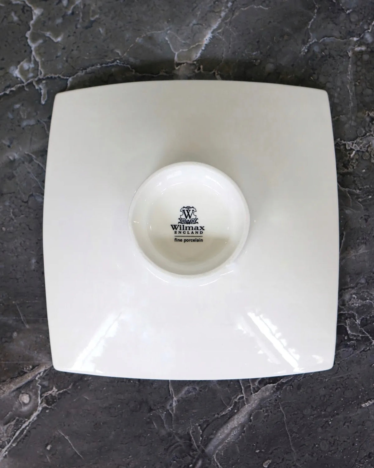 Wilmax England Porseleinen Bord 26 cm, Wit