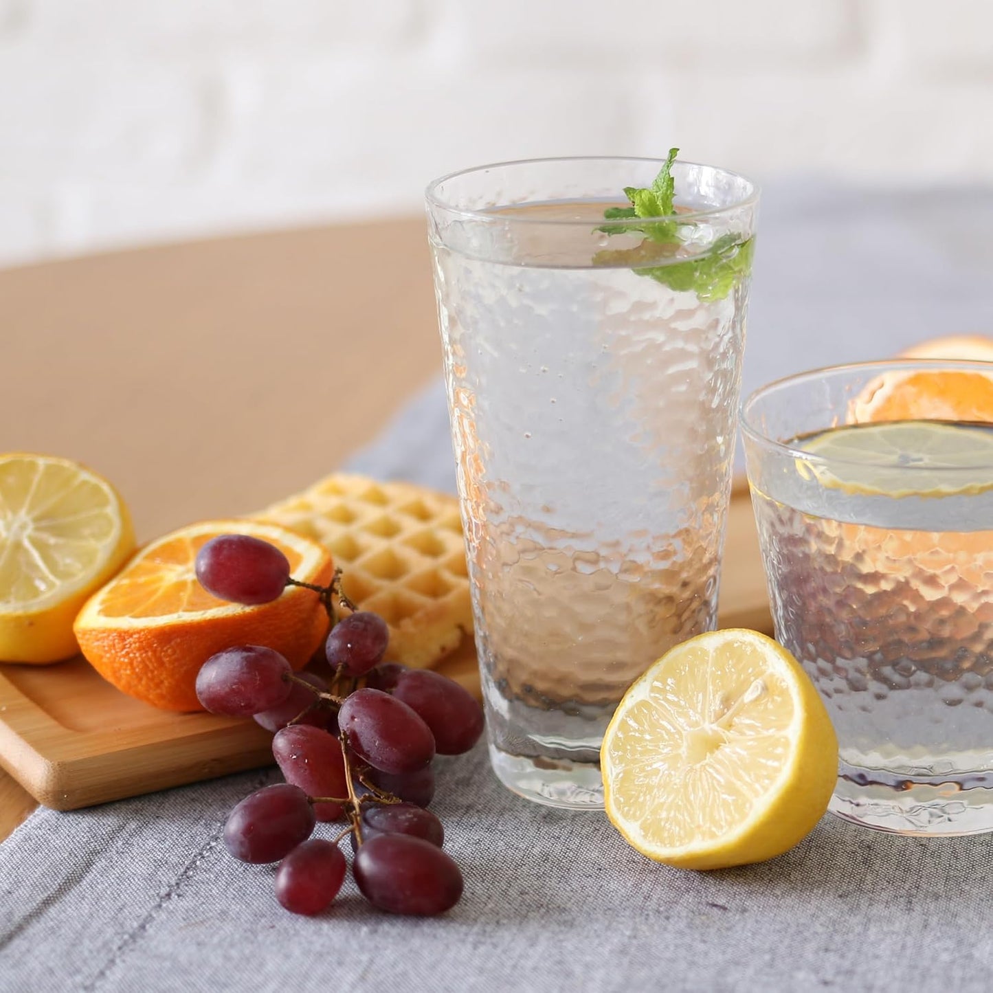 Wilmax Gläser- & Karaffen-Set, 6 Gläser & 1 Karaffe, WL-888214/A-888629/A6