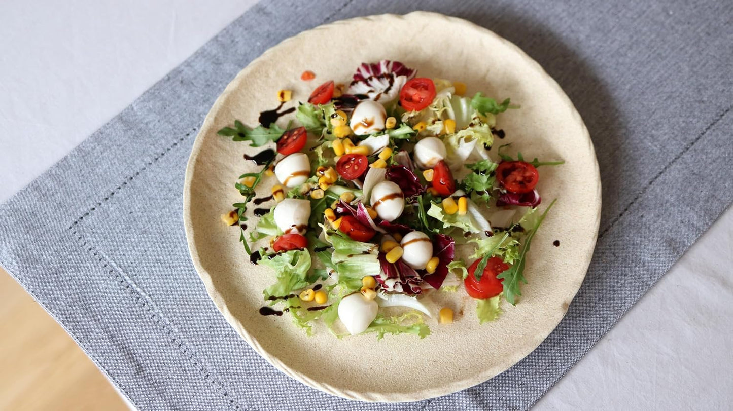 Wilmax Sandstone Teller, rund, 28 cm (2er Set) WL-661327/A2