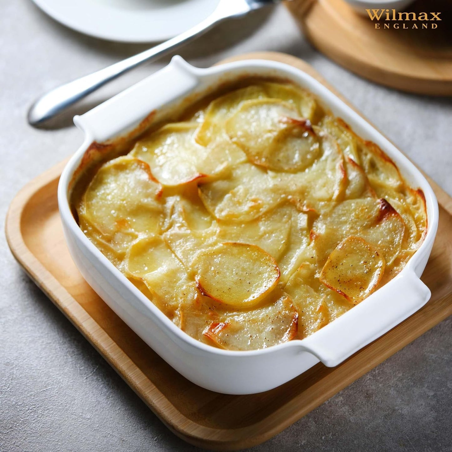 Wilmax Bambus Counter, 20.5 x 20.5 cm, 2er Set, WL-771021/A2