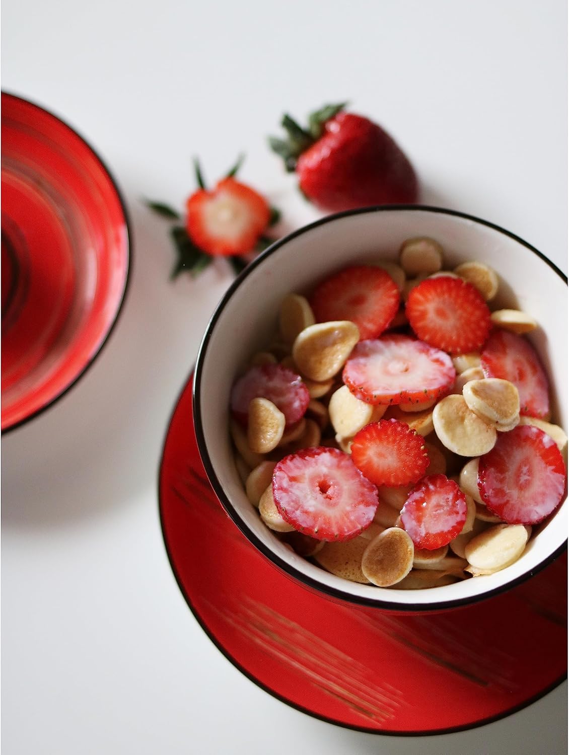 Wilmax Porzellan Untertasse, 15 cm, Spiral Red Kollektion, WL-669236/B