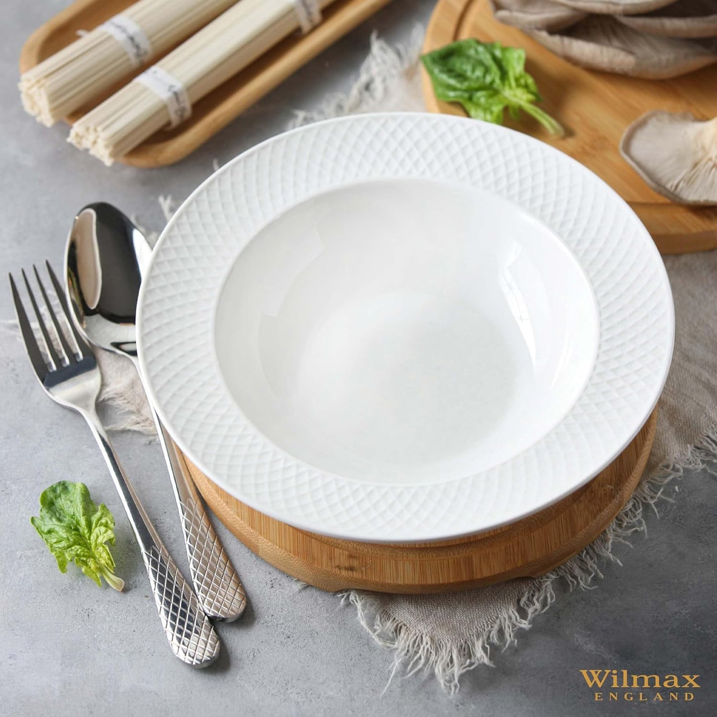 Wilmax Edelstahl Tafelgabel Set 6-teilig in Geschenkbox WL-999201/6C