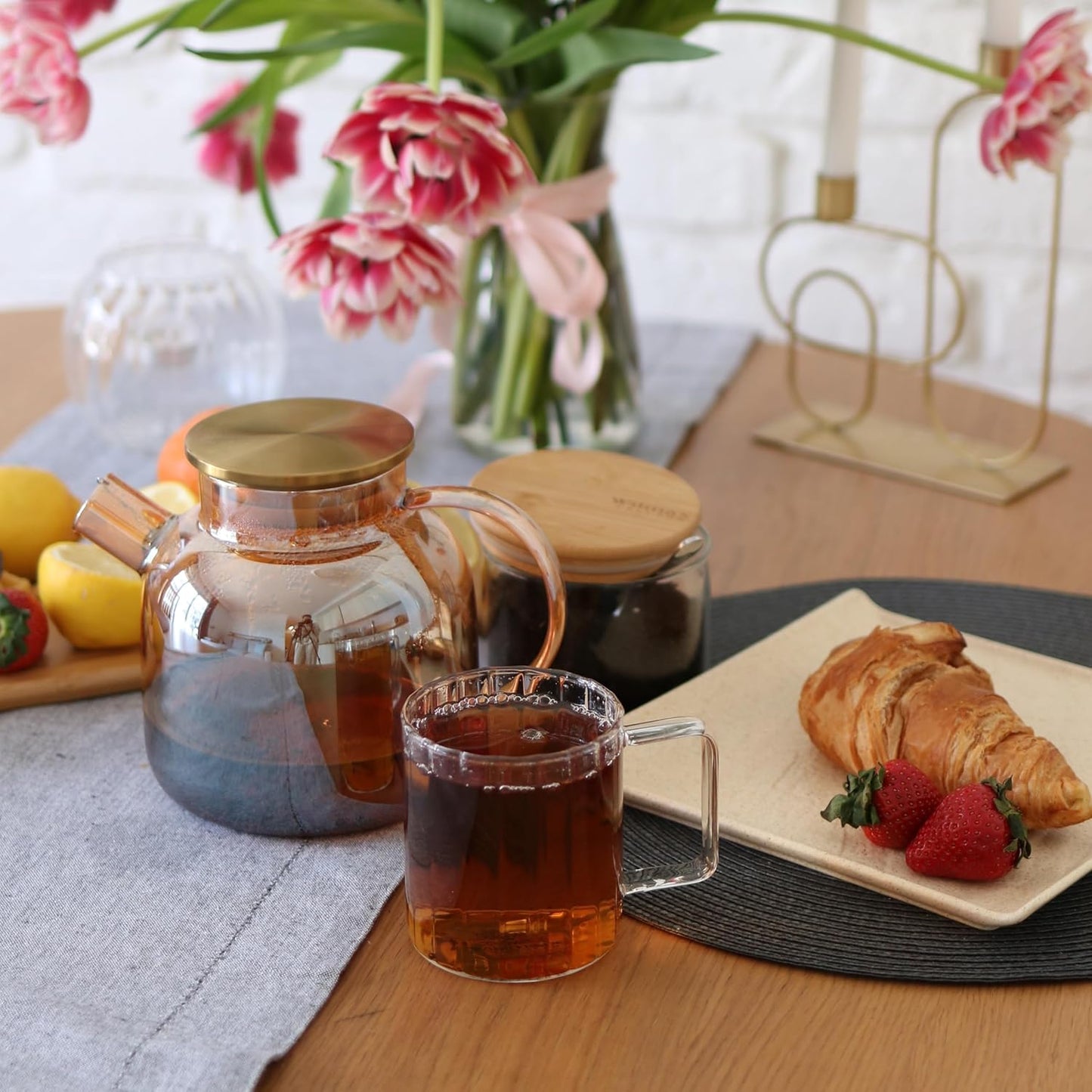 Wilmax Thermo Segment Mug 400 ml Glass WL-888617/A