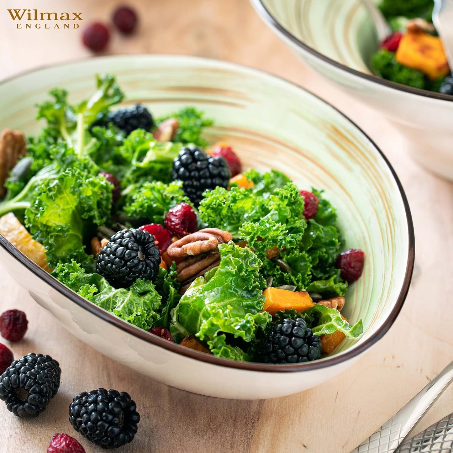 Wilmax Porselein Schaaltje Ovaal 25 cm Pistachekleur WL-669140/A