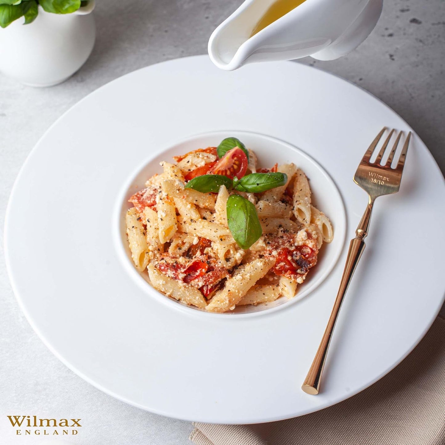 Wilmax Tiefer Counter 28 cm in Porcelain, custom-made – WL-991271/A