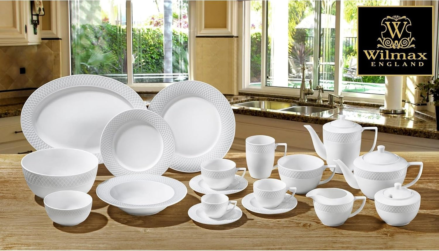 Wilmax Porzellan Schüssel, 16 cm, 930 ml, WL-880101368/A