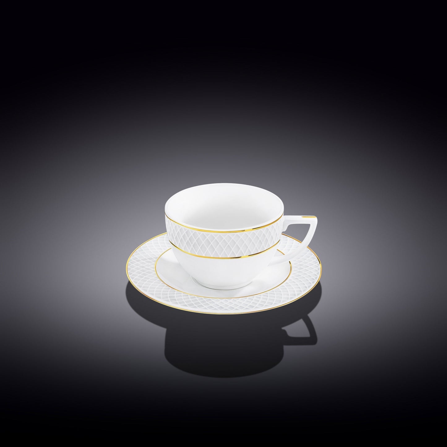 Wilmax England Koffieset 90 ml Wit Porselein