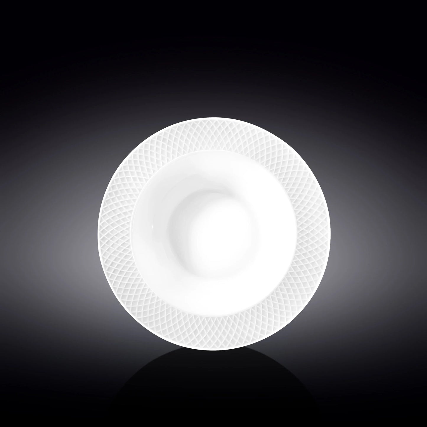 Wilmax England Tiefer Porzellan-Teller 22.5 cm – WL-880101303/A