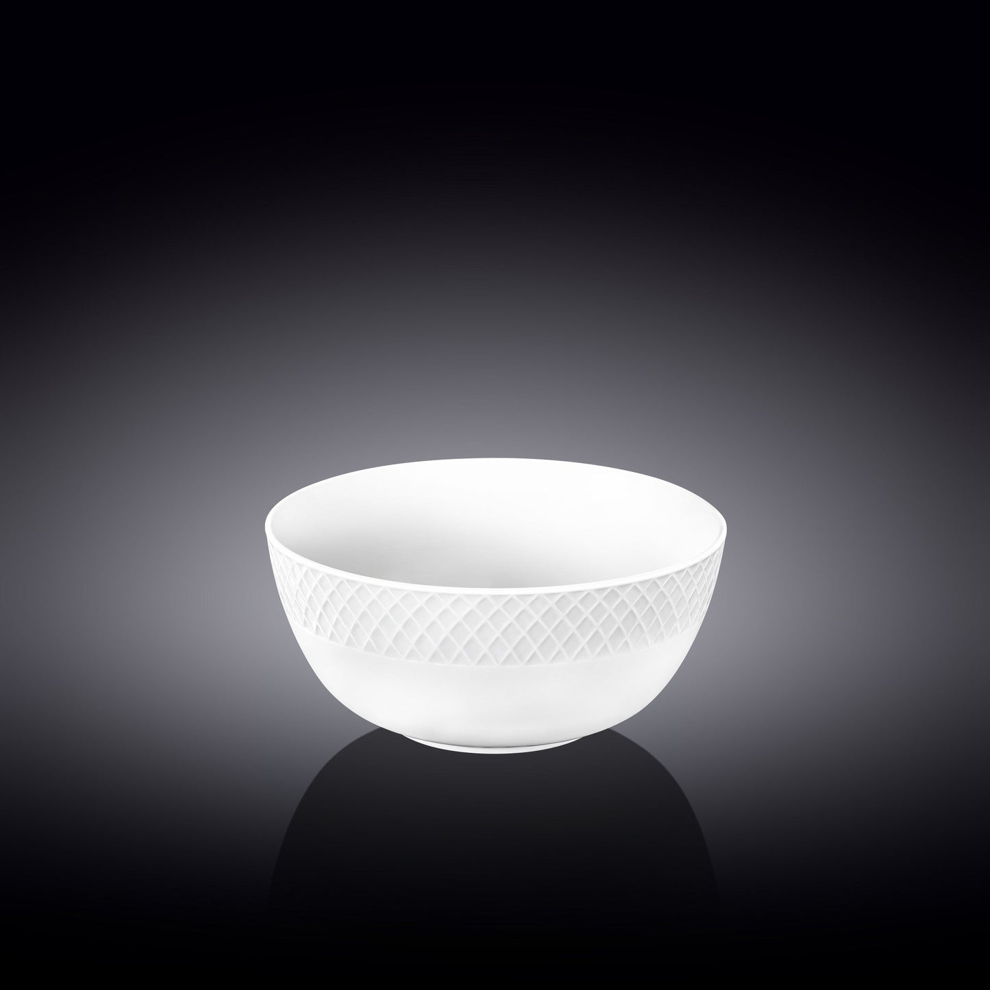 Wilmax Schaal 12 cm 380 ml Wit Porselein 2 stuks