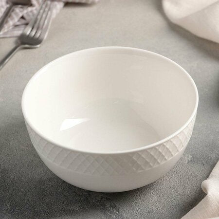 Wilmax Schaal 20 cm 1850 ml Wit Porselein