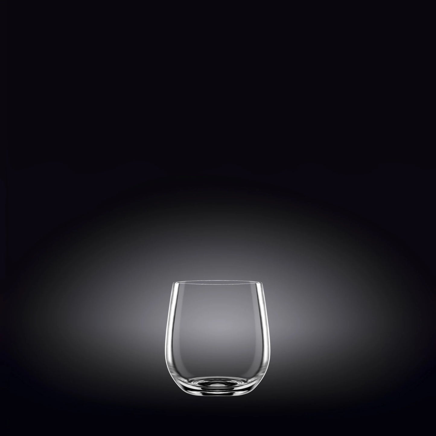 Wilmax Whiskygläser Set, 2-teilig, 400 ml Kristallglas WL-888051/2C