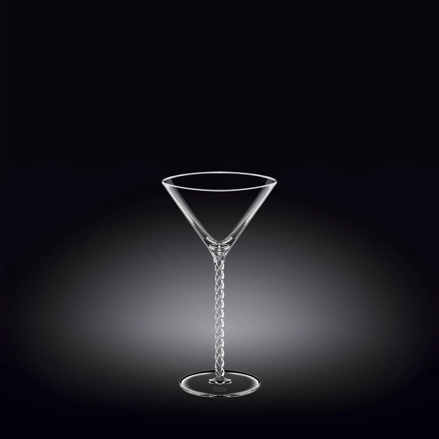 Wilmax Martini Gläser Set 200 ml aus Kristallglas WL-888106/2C