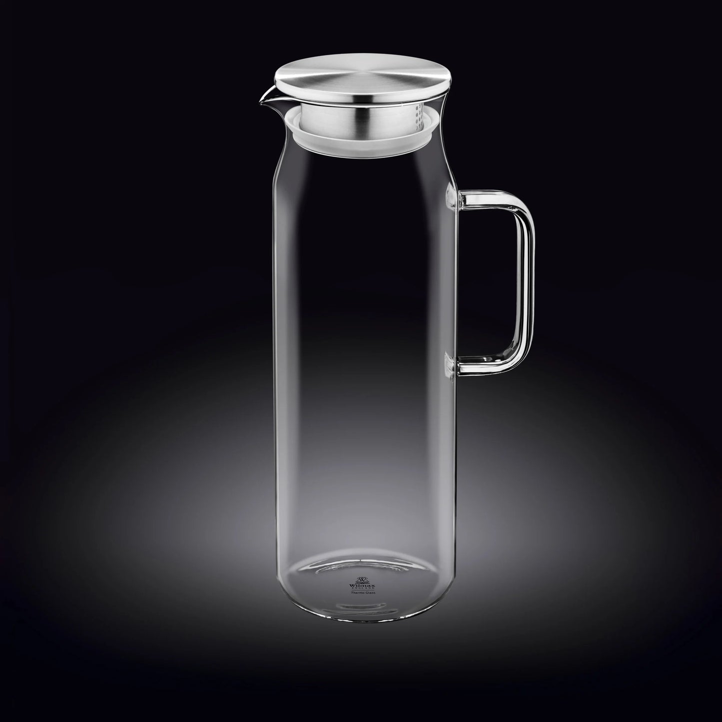 Wilmax England Kan 1500ml Thermoglas RVS Deksel | WL-888210/A