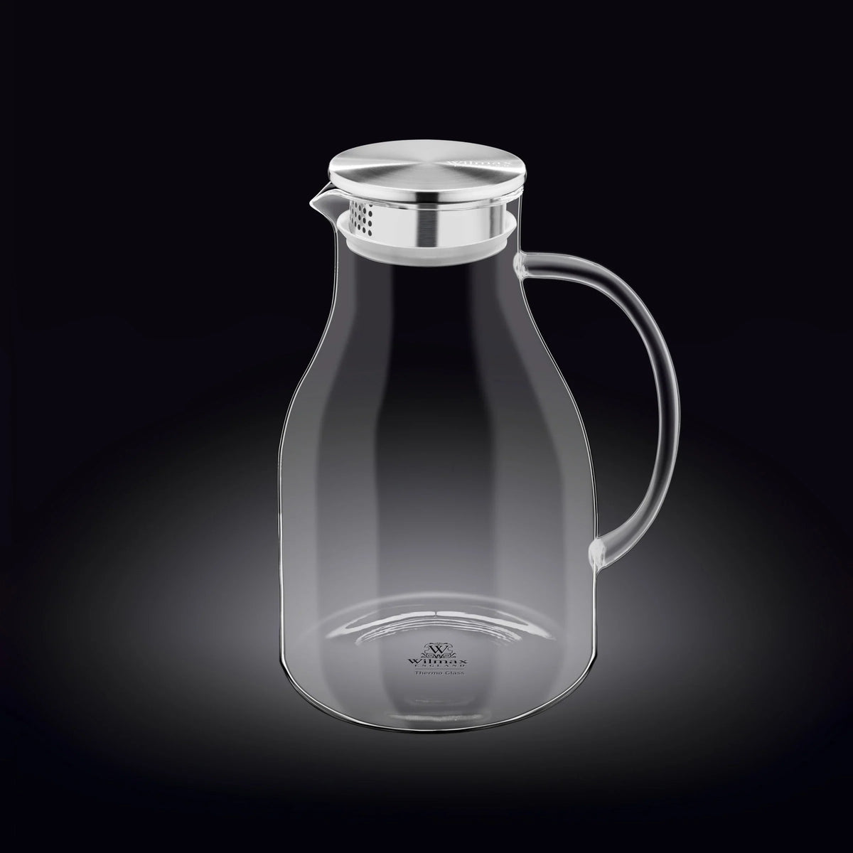 Wilmax Karaf 2500 ml Thermoglas RVS Deksel