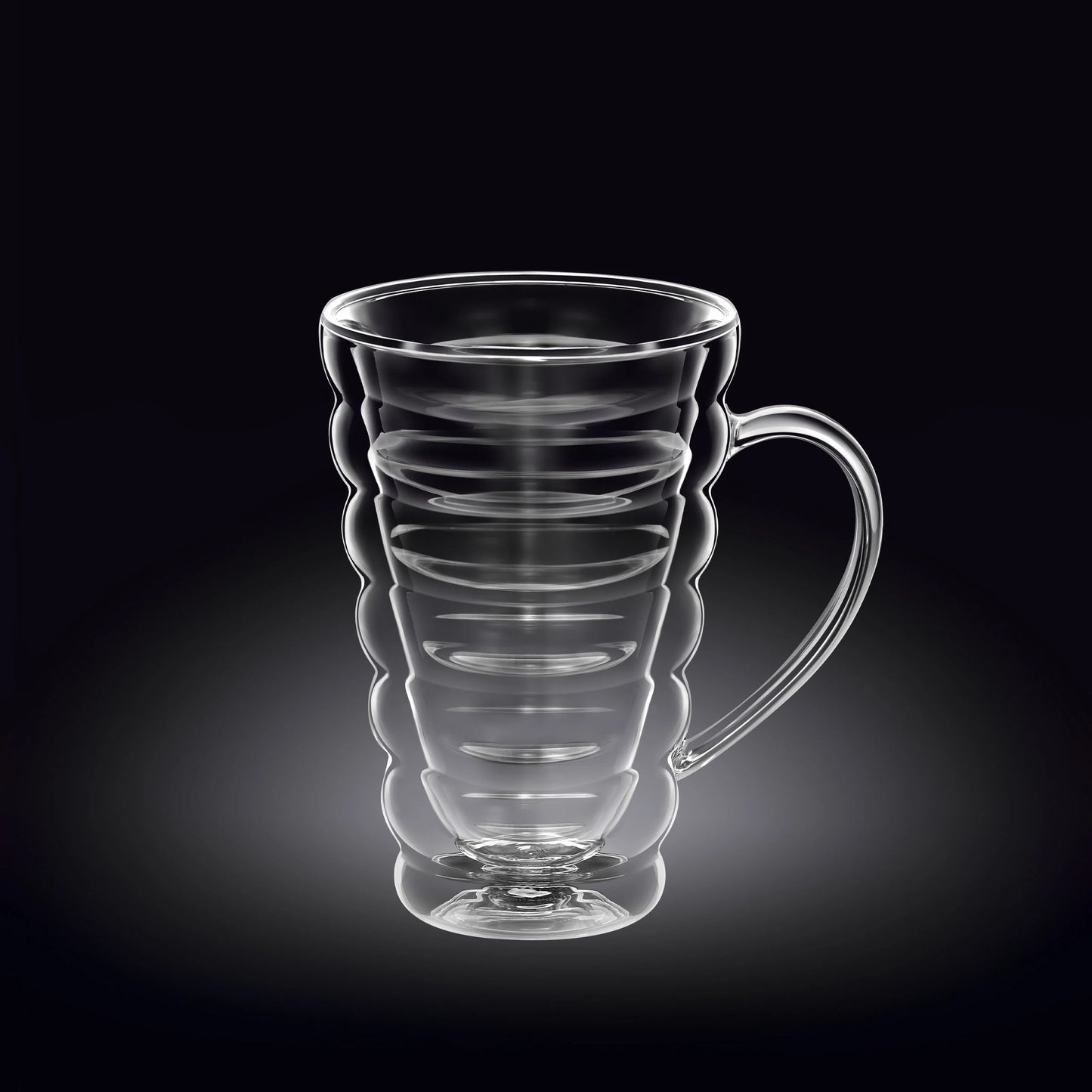 Wilmax England Dubbelwandige Thermobeker 300ml Transparant