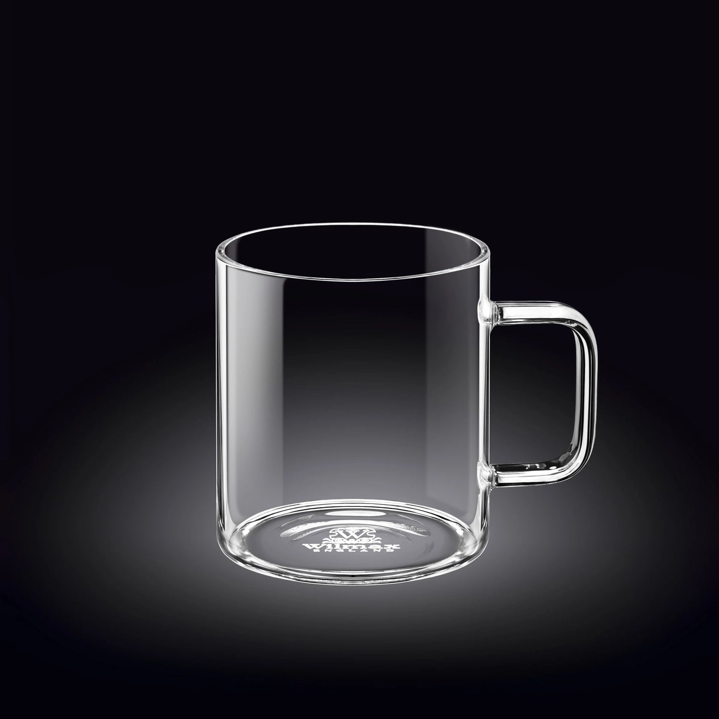 Wilmax Borosilikatglas-Kaffeetassen Set 6er-Pack, 400 ml – WL-888607/A6