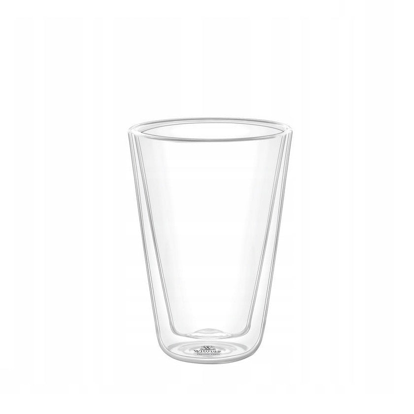Wilmax Dubbelwandig Glas 150 ml Transparant WL-888702/A
