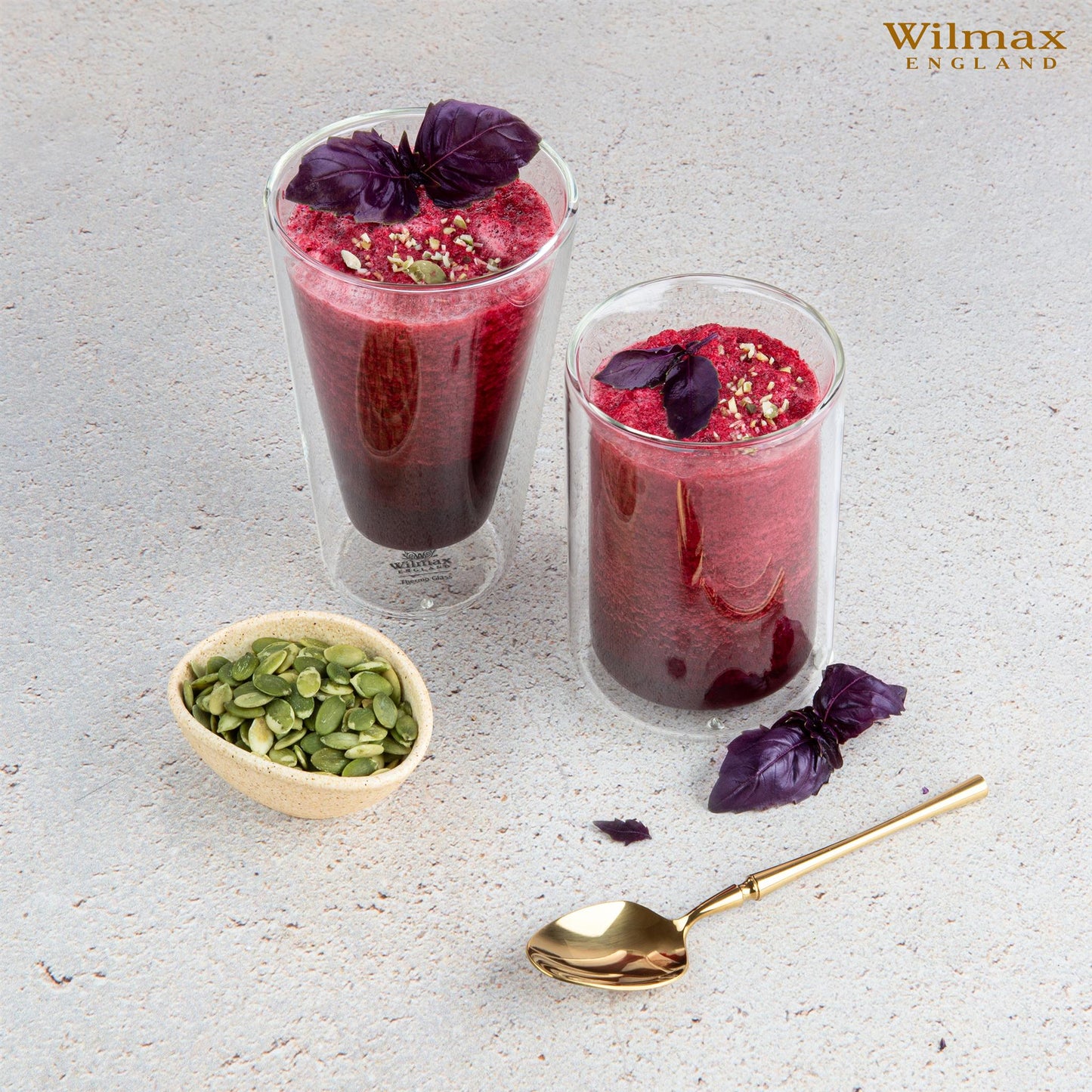 Wilmax Dubbelwandig Glas 150 ml Transparant WL-888702/A