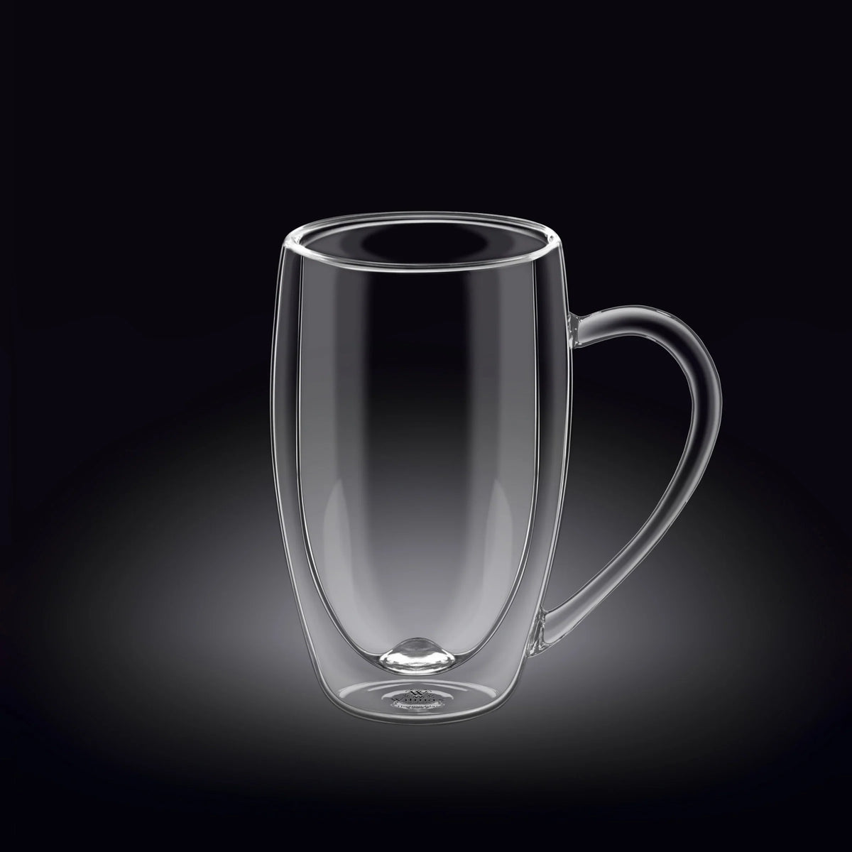 Wilmax Dubbelwandige Glazen Beker 300 ml Transparant